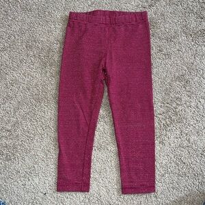 Carter’s glittery leggings for toddler girl